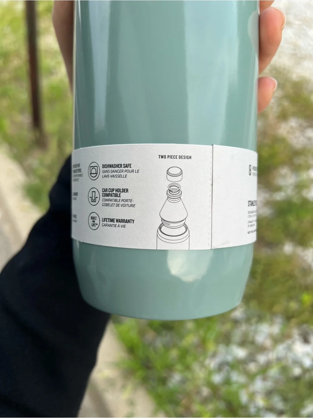 Stanley The All Day Slim Bottle in Sage Green 34oz